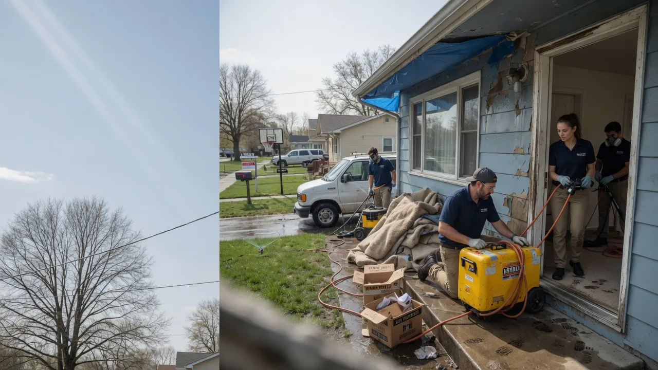 Basement Flood Cleanup in New Harmony, UT near me